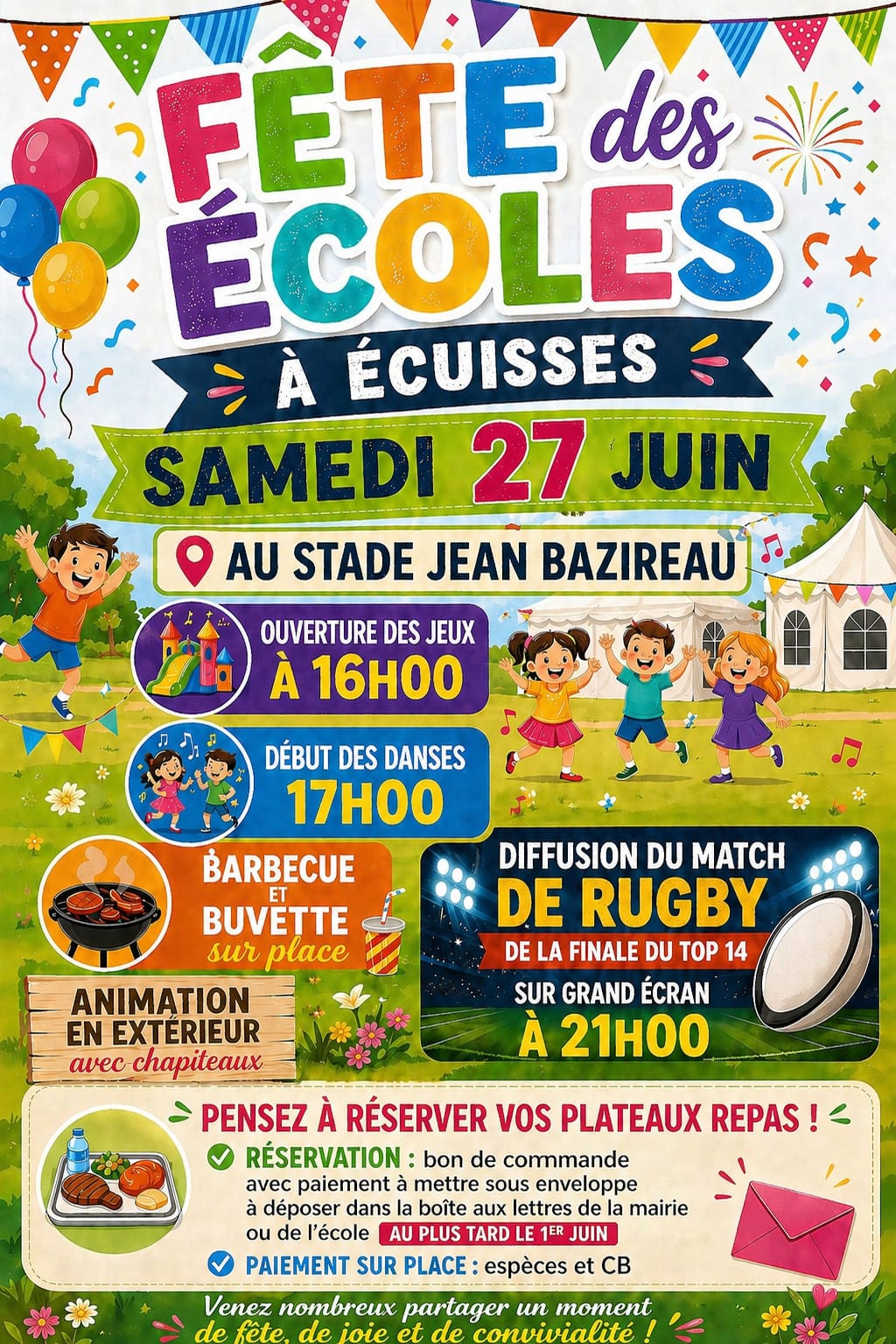 Fête des écoles