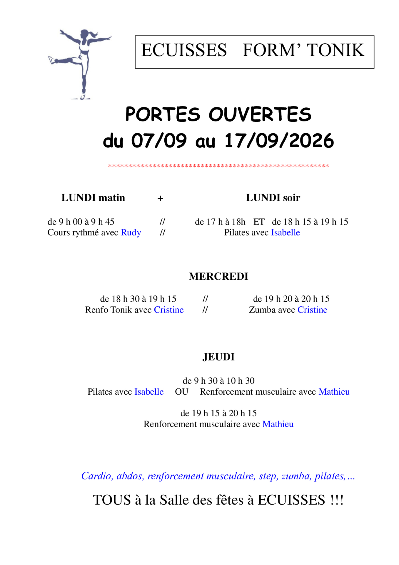Portes ouvertes