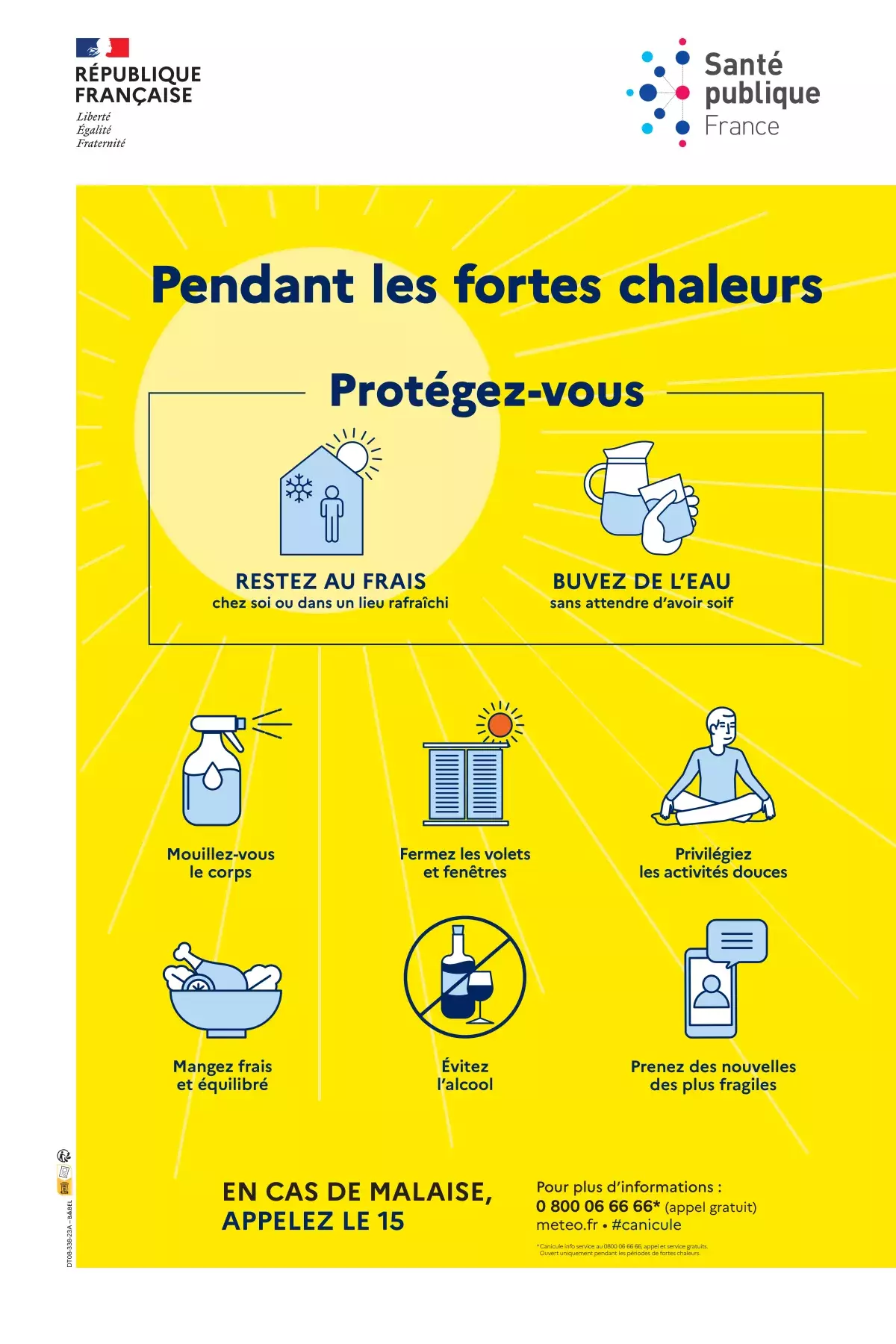 Préconisations canicule
